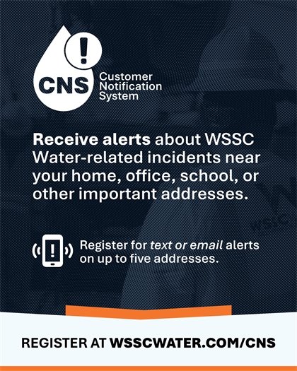 Sign up for WSSC updates