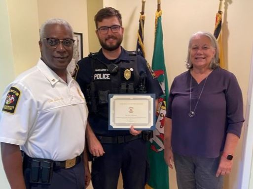 Cpl. Shepherd Promotion