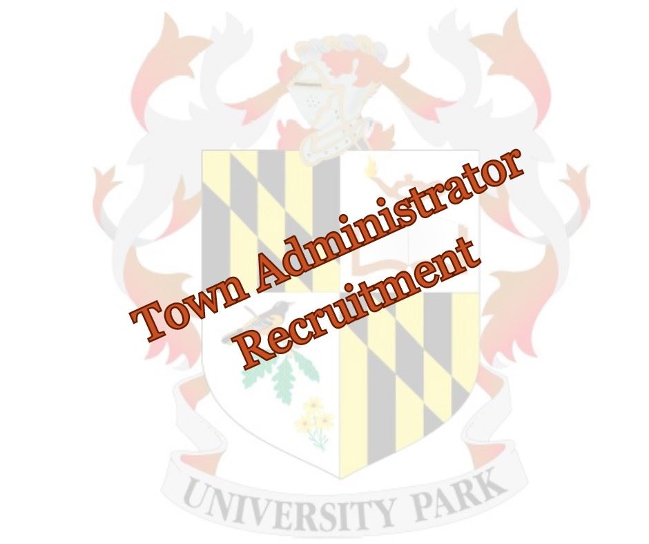 Town Administator Recruitment written over town seal